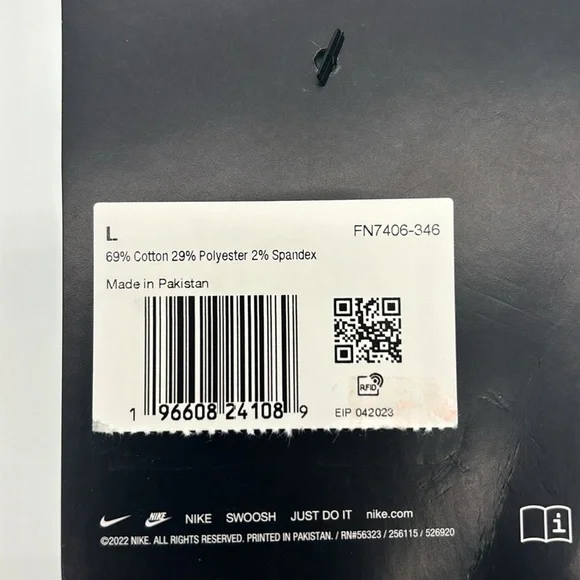 Nike Everyday Plus Women’s Size 10-13 Cushioned Crew Socks FN7406 346 NEW - Picture 3 of 3